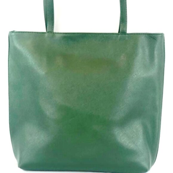 Handbags - Vegan Leather Green Tote